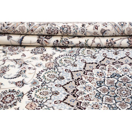 Tappeto Nain 6La Persia bianco 256x369