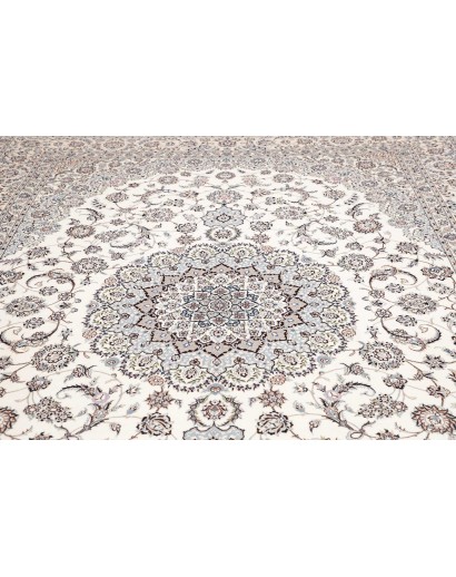 Tappeto Nain 6La Persia bianco 252x356