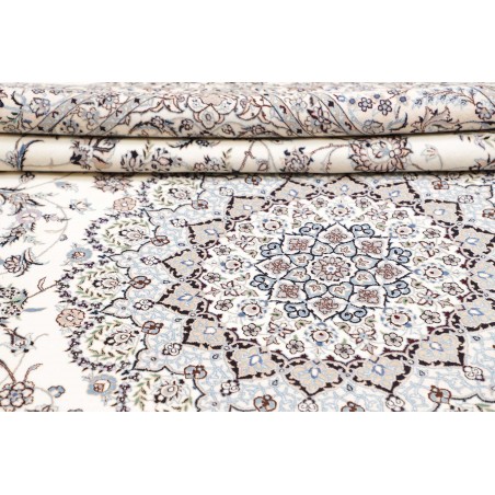 Tappeto Nain 6La Persia bianco 252x356