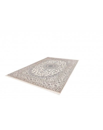 Tappeto Nain 6La Persia bianco grigio 252x356