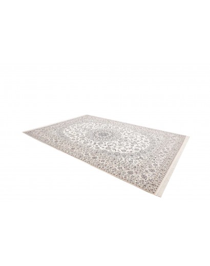 Tappeto Nain 6La Persia bianco grigio 252x356