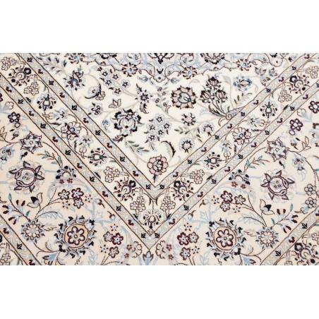 Tappeto Nain 6La Persia bianco grigio 252x356