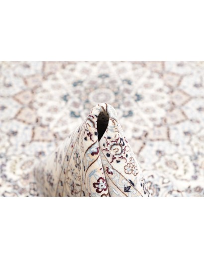 Tappeto Nain 6La Persia bianco grigio 252x356