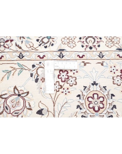 Tappeto Nain 6La Persia bianco grigio 252x356