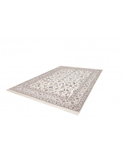 Tappeto Nain 6La Persia bianco azzurro 257x350