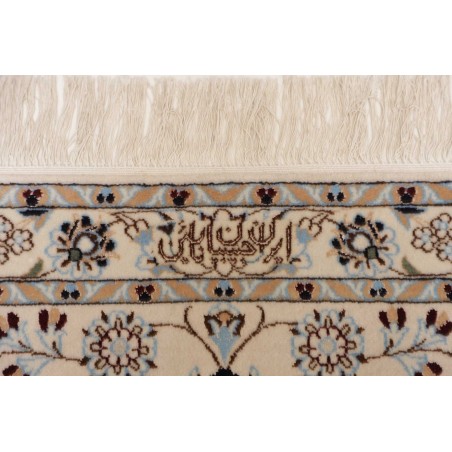 Tappeto Nain 6La Persia bianco azzurro 257x350