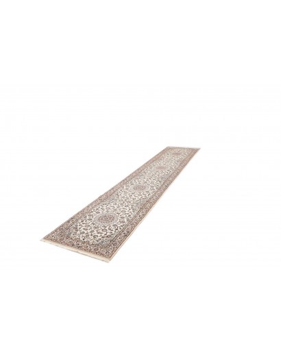 Tappeto Nain 6La Persia bianco 85x405