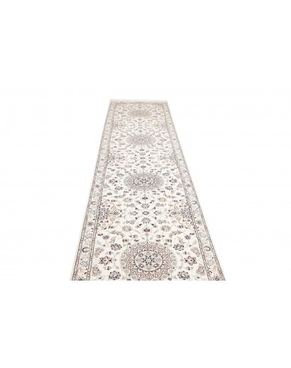 Tappeto Nain 6La Persia bianco 87x400