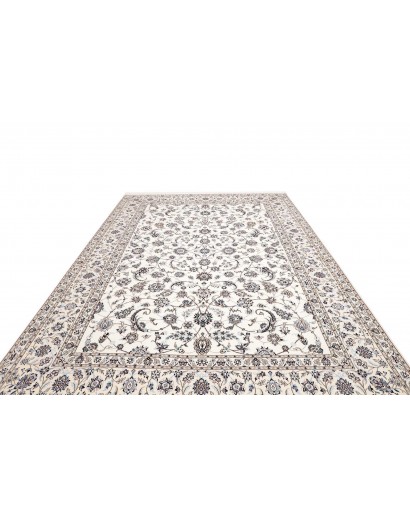 Tappeto Nain 6La Persia bianco grigio 258x356
