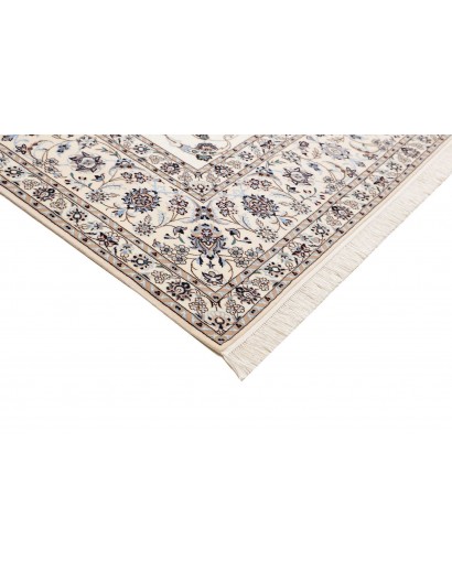 Tappeto Nain 6La Persia bianco grigio 258x356