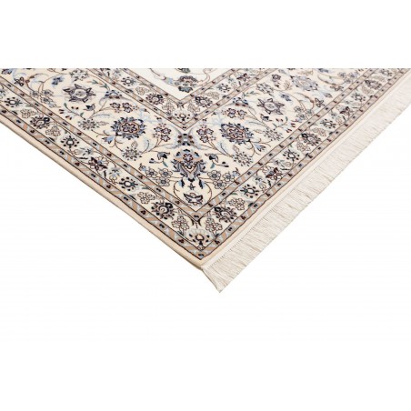 Tappeto Nain 6La Persia bianco grigio 258x356