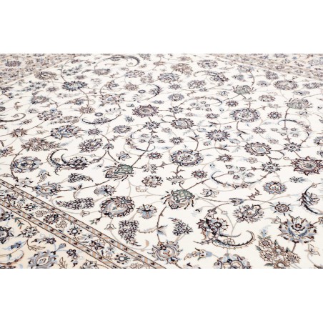 Tappeto Nain 6La Persia bianco grigio 258x356