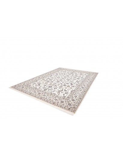 Tappeto Nain 6La Persia bianco grigio 251x356