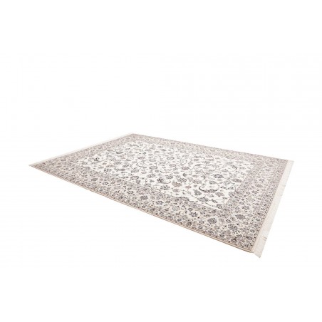 Tappeto Nain 6La Persia bianco grigio 251x356
