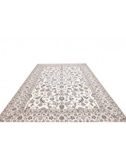 Tappeto Nain 6La Persia bianco grigio 251x356