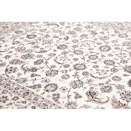 Tappeto Nain 6La Persia bianco grigio 251x356
