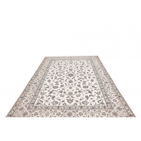 Tappeto Nain 6La Persia bianco grigio 211x306