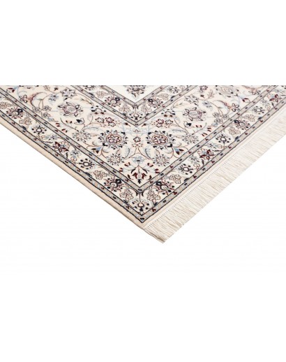 Tappeto Nain 6La Persia bianco grigio 211x306