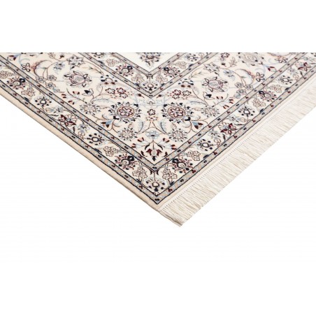 Tappeto Nain 6La Persia bianco grigio 211x306