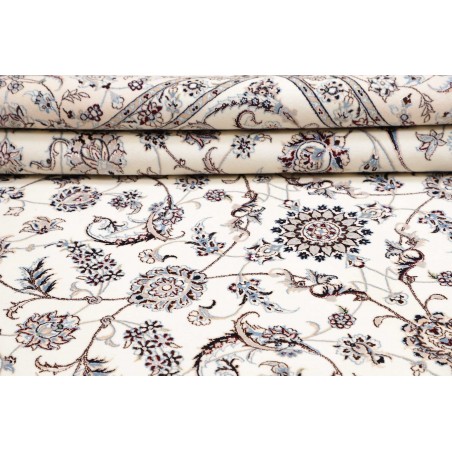 Tappeto Nain 6La Persia bianco grigio 211x306