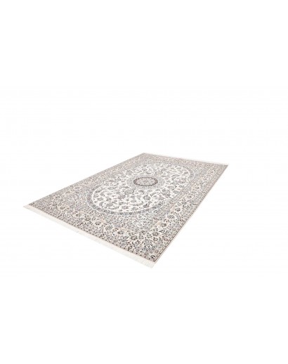 Tappeto Nain 6La Persia bianco grigio 211x303