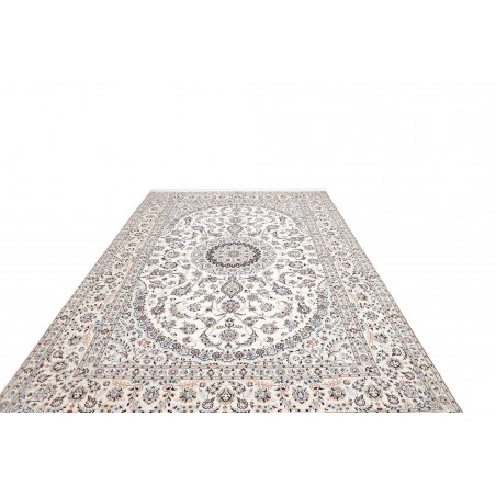 Tappeto Nain 6La Persia bianco grigio 211x303