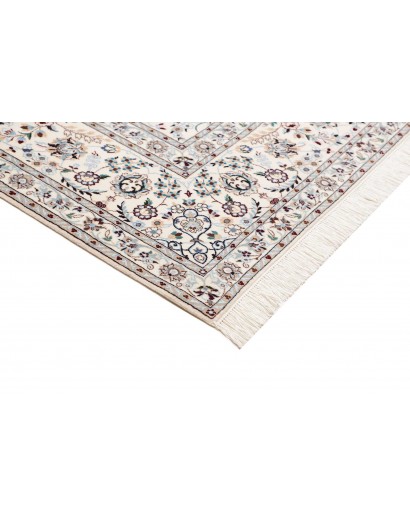 Tappeto Nain 6La Persia bianco grigio 211x303