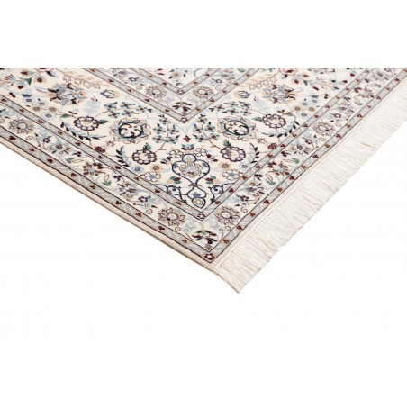 Tappeto Nain 6La Persia bianco grigio 211x303