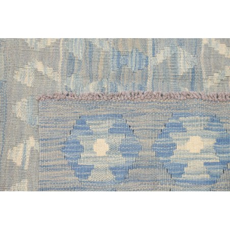 Tappeto Kilim Afghanistan beige azzurro 150x200