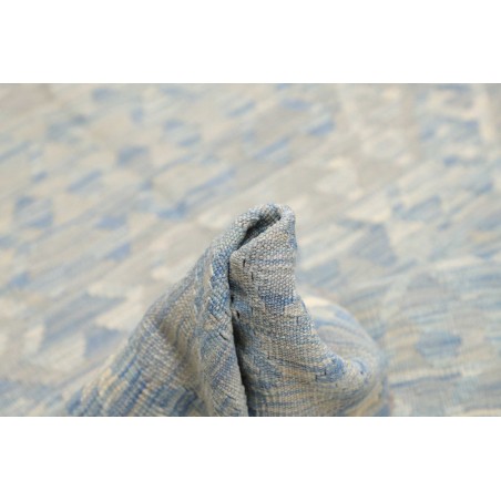 Tappeto Kilim Afghanistan beige azzurro 150x200