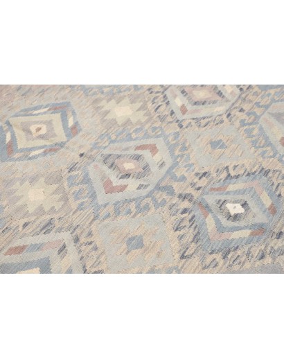 Tappeto Kilim Afghanistan beige grigio 152x198