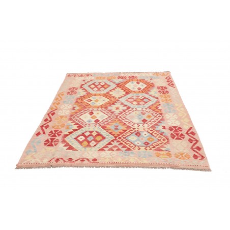 Tappeto Kilim Afghanistan giallo 153x195