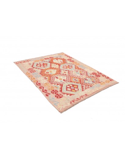 Tappeto Kilim Afghanistan giallo 153x195