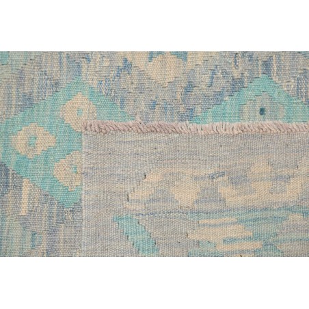 Tappeto Kilim Afghanistan azzurro 156x205