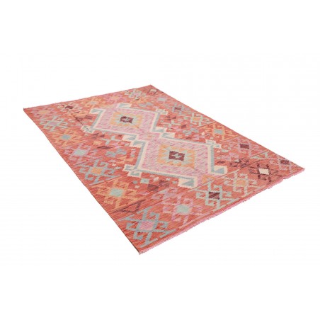 Tappeto Kilim Afghanistan marrone 148x200