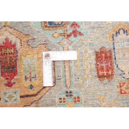 Tappeto Tribal Pakistan marrone grigio 148x186