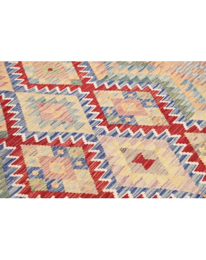 Tappeto Kilim Afghanistan beige marrone 158x196