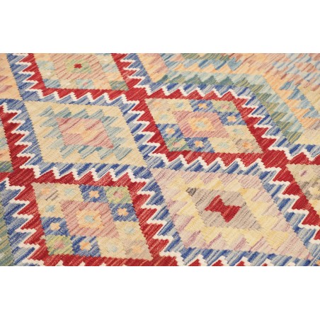 Tappeto Kilim Afghanistan beige marrone 158x196