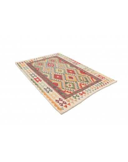 Tappeto Kilim Afghanistan marrone 153x210