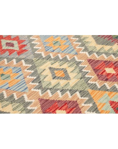 Tappeto Kilim Afghanistan marrone 153x210