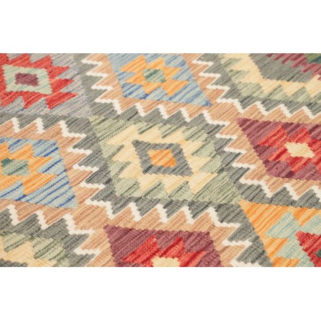 Tappeto Kilim Afghanistan marrone 153x210