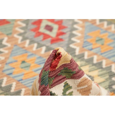 Tappeto Kilim Afghanistan marrone 153x210