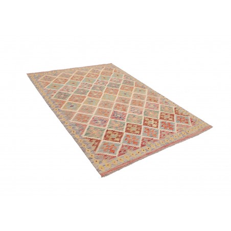 Tappeto Kilim Afghanistan marrone 148x202