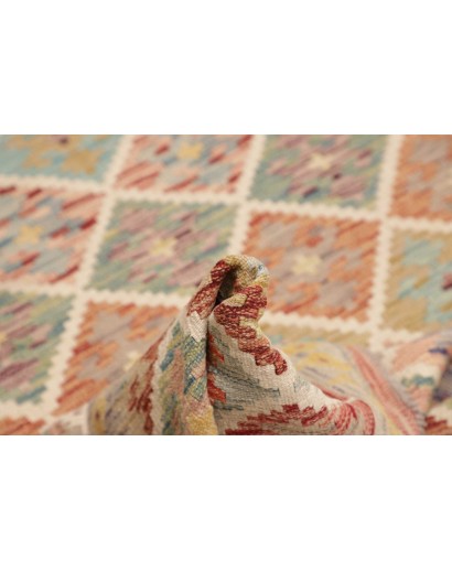 Tappeto Kilim Afghanistan marrone 148x202