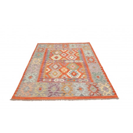 Tappeto Kilim Afghanistan marrone 146x198