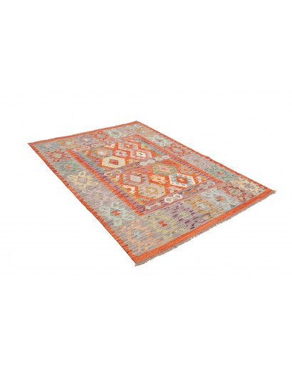 Tappeto Kilim Afghanistan marrone 146x198