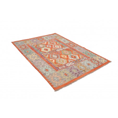 Tappeto Kilim Afghanistan marrone 146x198