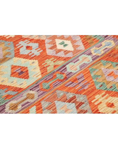 Tappeto Kilim Afghanistan marrone 146x198