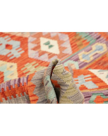 Tappeto Kilim Afghanistan marrone 146x198