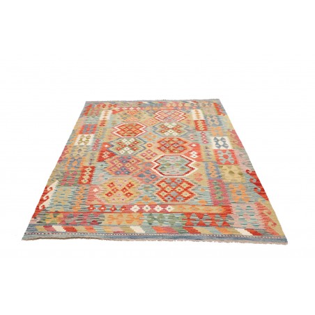 Tappeto Kilim Afghanistan marrone 152x192